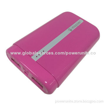 9,000mAh Dual-USB Output Ports Portable Power Charger for Smartphones
